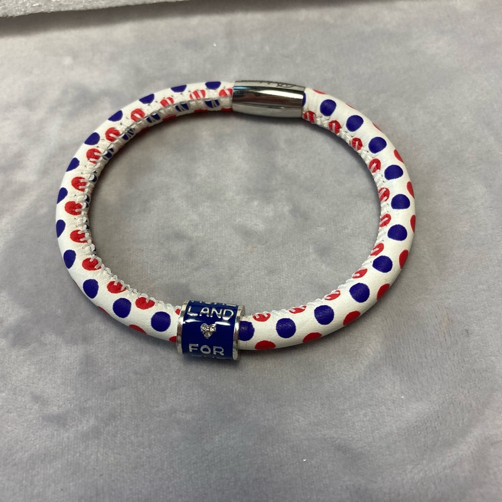 Brighton Leather bracelet.  Magnetic closure
